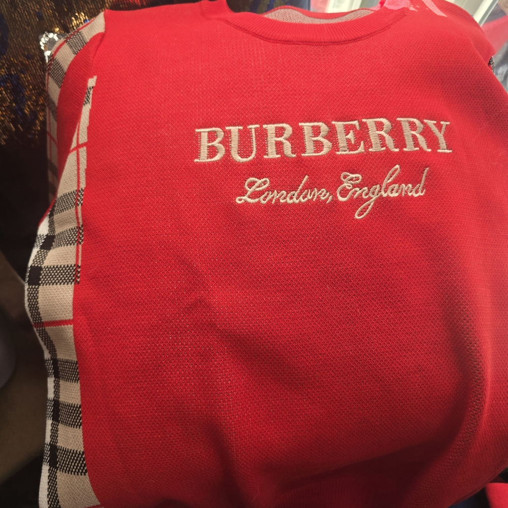 Burberry Red Sweater